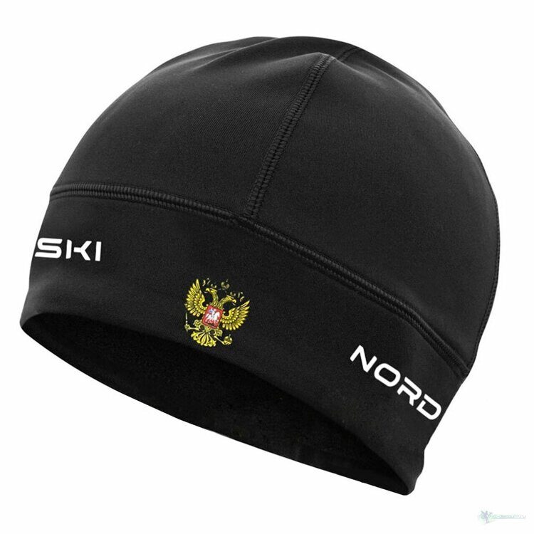 Шапочка NORDSKI Active Black (нейло/флис) NSV114100